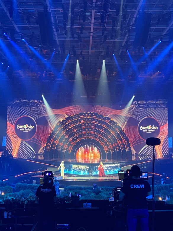 Tak wygląd scena Eurowizji 2022 