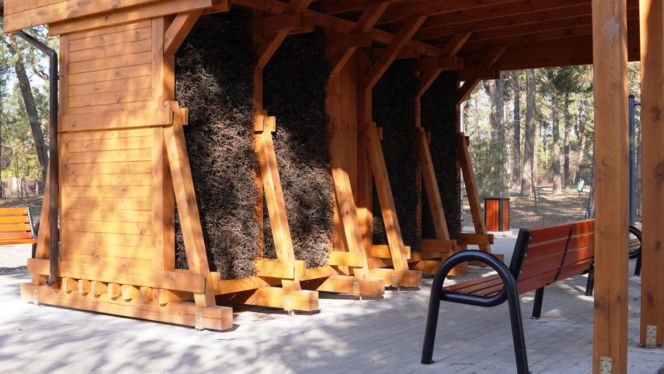 Tężnia solankowa na os. Bór w Skarżysku-Kamiennej