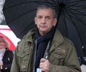 Protest przeciwko Lex Czarnek przez Sejmem