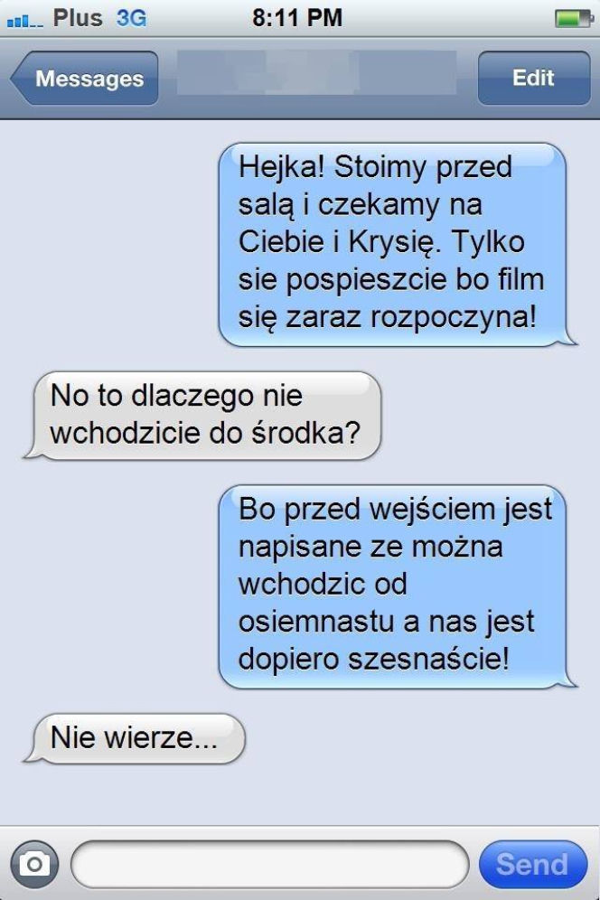 Śmieszne smsy