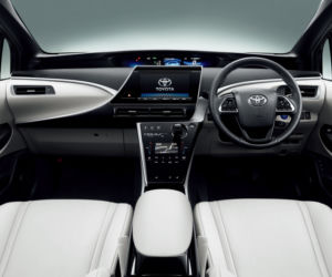 Toyota Mirai z wodorowymi ogniwami paliwowymi