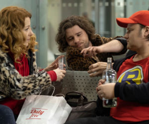 Barwy szczęścia odc. 2058. Rysiek Ricardo (Sebastian Stankiewicz), Żabcia (Hanna Klepacka)