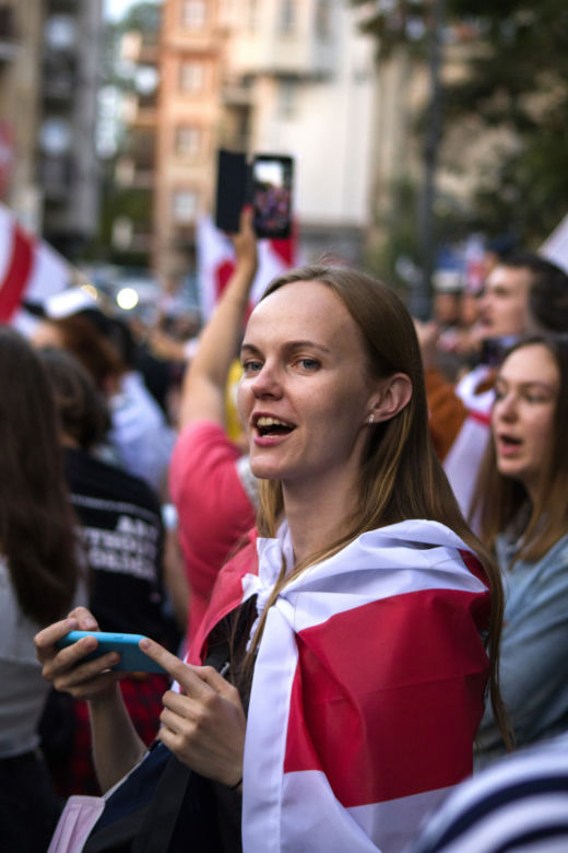 Marsz Solidarni z Białorusią w Białymstoku