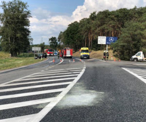 Wypadek na DK 10 w Makowiskach! Na trasie Bydgoszcz - Toruń znów jest niebezpiecznie!