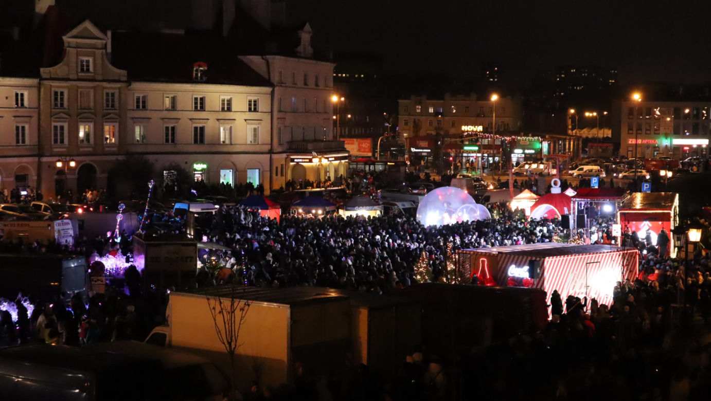 Ciężarówka Coca-Coli w Lublinie! Miasto jeszcze nigdy nie wyglądało tak magicznie! [ZDJĘCIA]