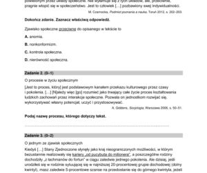 Matura 2022: WOS rozszerzony. Arkusze CKE, zadania, pytania. Poziom rozszerzony	