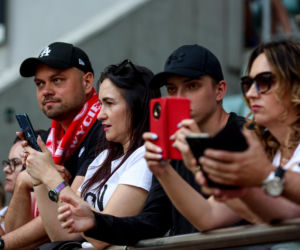 Polska - Ukraina. Tłumy kibiców na trybunach. Znajdź się na zdjęciu!