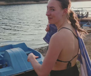 Natalia Bukowiecka w święta morsowała z siostrą