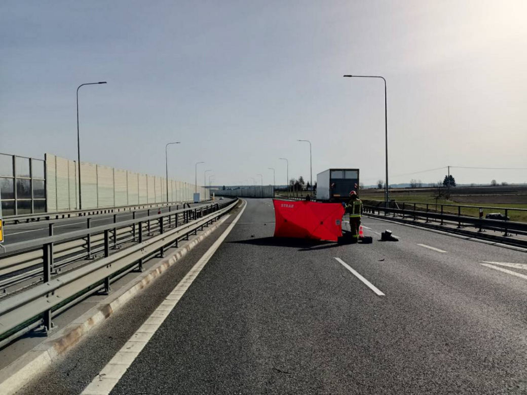 Tragiczny wypadek na S8. Nie żyje 26-letni motocyklista