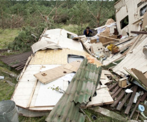 Trąba powietrzna, tornado w Polsce 14.07.2012