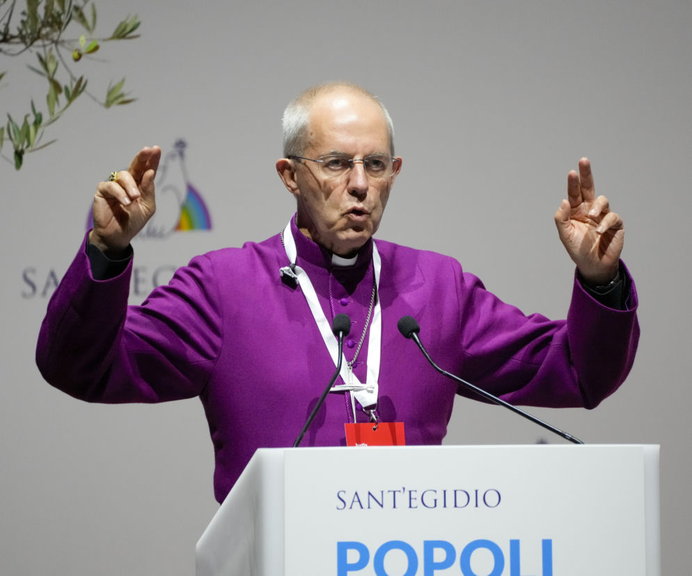 Justin Welby, arcybiskup Canterbury