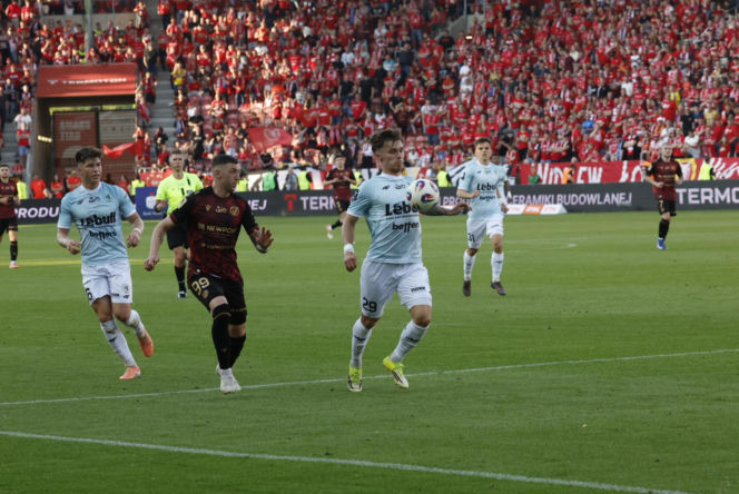 Widzew Łódź - Piast Gliwice: Zdjęcia kibiców i zawodników z meczu 34. kolejki PKO BP Ekstraklasy