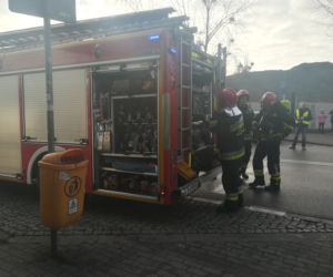 Ewakuacja Dworca Autobusowego w Toruniu - dziś to tylko ćwiczenia