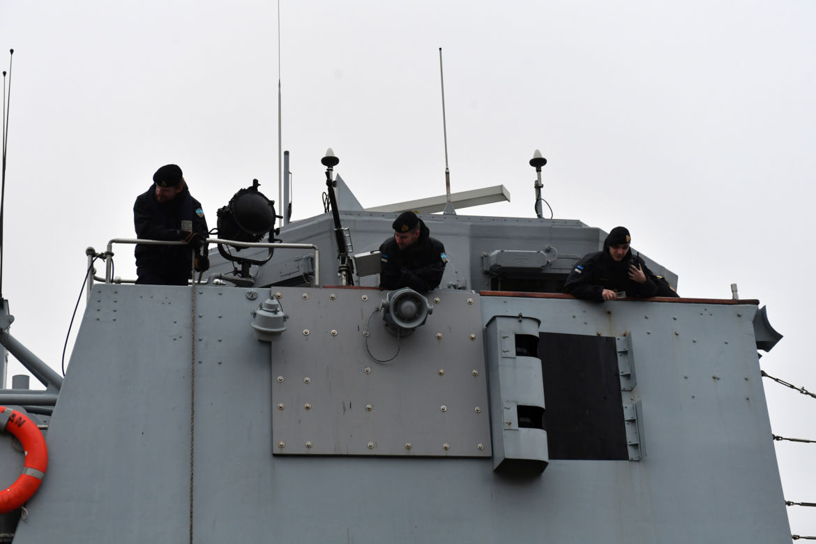 Okręty NATO wpłynęły do szczecińskiego portu