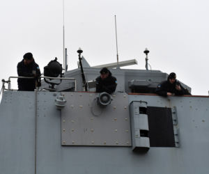 Okręty NATO wpłynęły do szczecińskiego portu