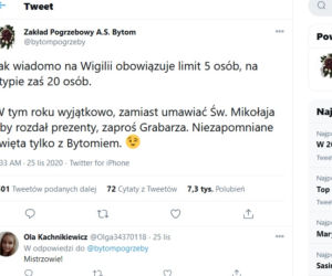 Osoby zaszczepione na COVID-19 przyjmujemy bez kolejki. Zakład Pogrzebowy A.S. Bytom znowu podbija internet zabawnymi wpisami [GALERIA]
