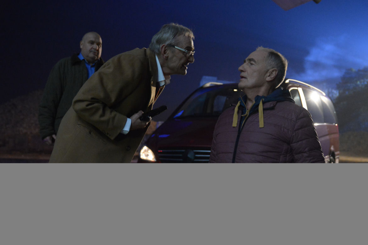 Pierwsza miłość. Karol Weksler (Karol Strasburger), Andrzej (Jerzy Bończak)