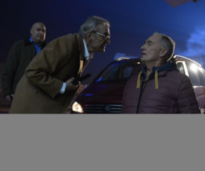 Pierwsza miłość. Karol Weksler (Karol Strasburger), Andrzej (Jerzy Bończak)