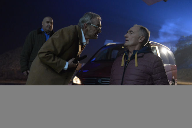 Pierwsza miłość. Karol Weksler (Karol Strasburger), Andrzej (Jerzy Bończak)