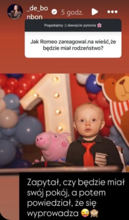 Tak ukochana Hakiela odpowiedziała na pytanie o płeć dziecka. Ale to informacją o Romeo rozwaliła system