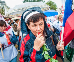 Demonstracja w zdjęciach. Zobacz naszą fotorelację!