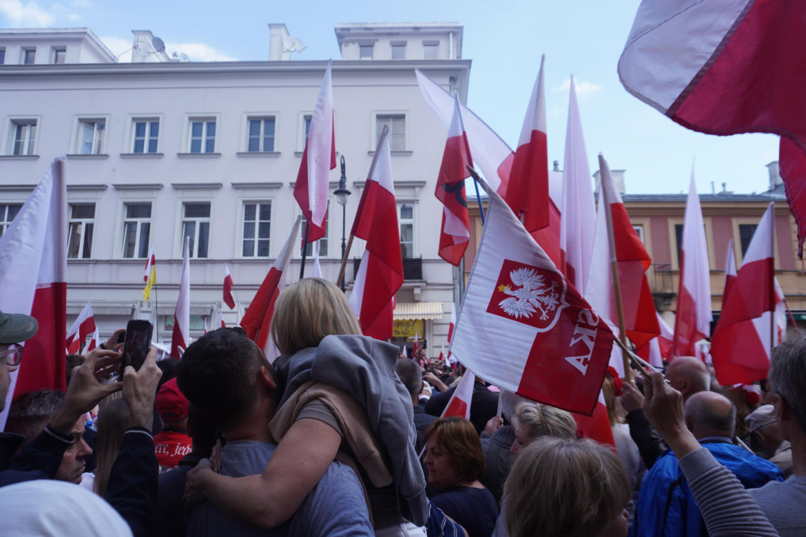 "Wielki marsz za Polską" Karola Nawrockiego 25.05.2025
