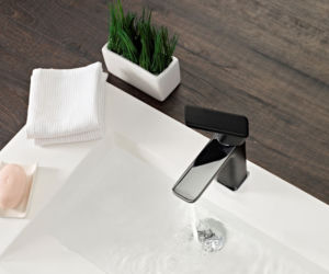 Bateria umywalkowa Formentera Black&Chrom TEKA
