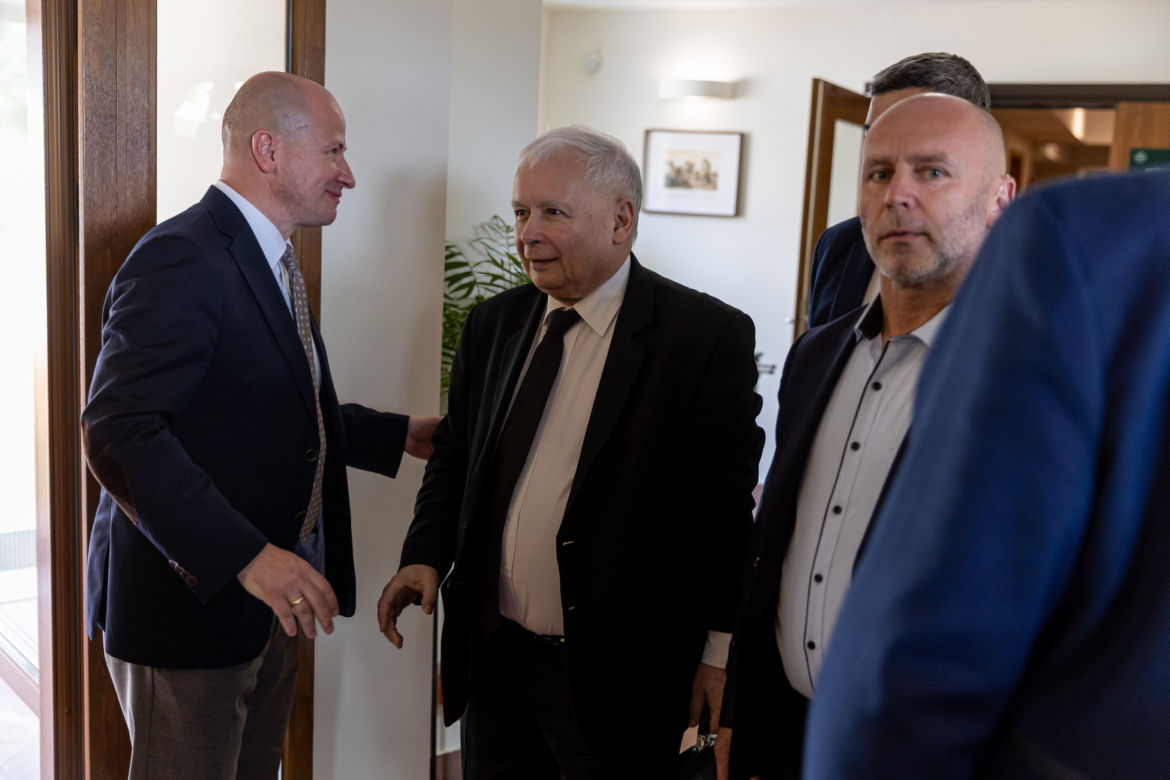Kaczyński przemawiał w Kórniku. Żartował ze swojego wieku 
