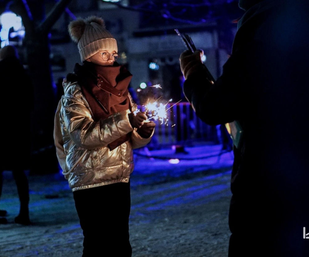 Za nami Miejski Sylwester na Placu Solidarności i Wolności w Łukowie