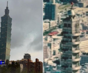 Transmisja z dreszczykiem. Honnold wspiął się na Taipei 101