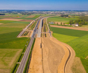 Via Baltica. Zobacz jak powstaje droga ekspresowa S61 [ZDJĘCIA]