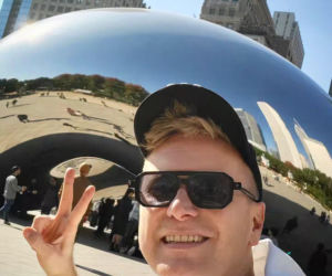 Artur Gotz zgubił buty w Chicago
