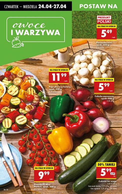 Promocje na grilla w Biedronce