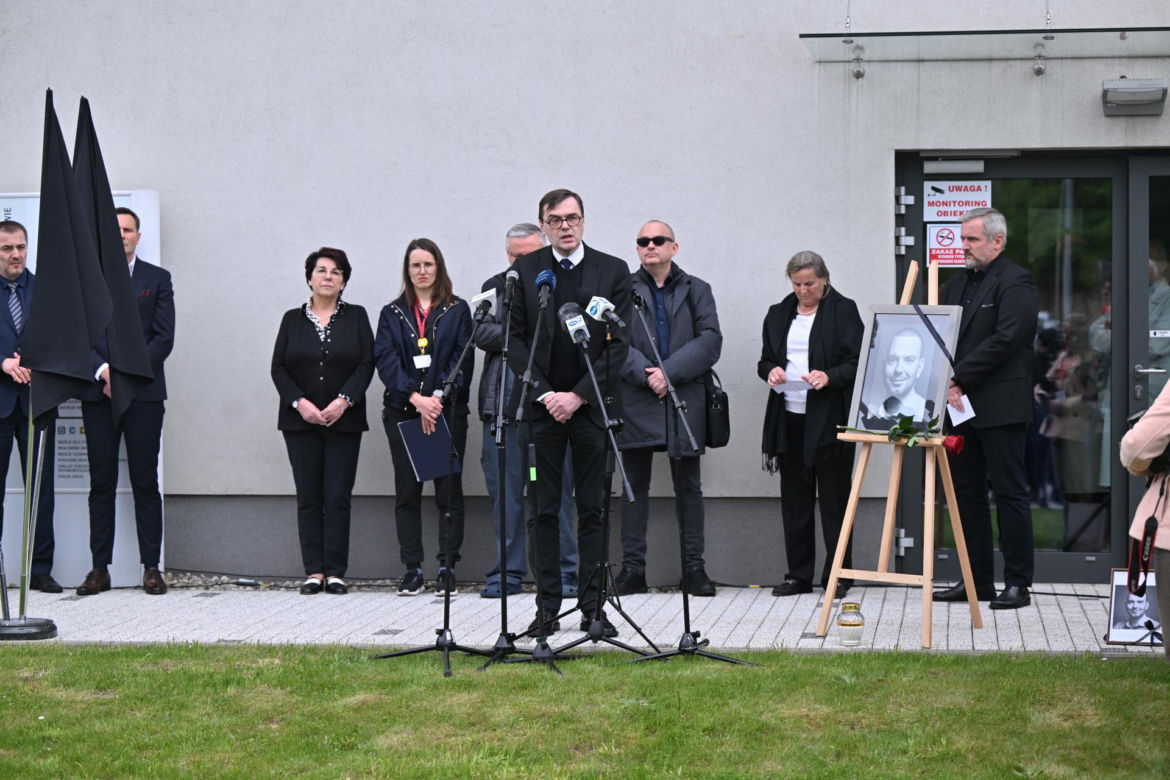Uczcili pamięć dr. Tomasza Soleckiego. Lekarz został zamordowany przez pacjenta