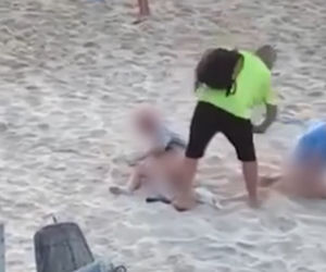 Seks na plaży w Mielnie