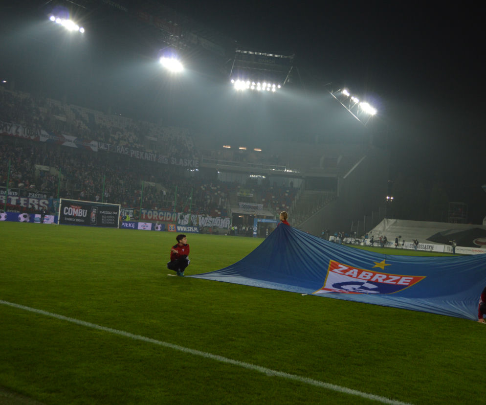 Górnik Zabrze - Cracovia: Gol Cabrery daje gościom 3 punkty [ZDJĘCIA KIBICÓW]