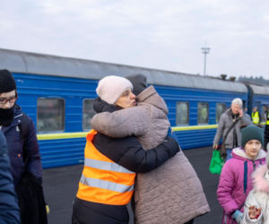 1,5 tys. uchodźców z Ukrainy przyjechało specjalnym pociągiem na Śląsk