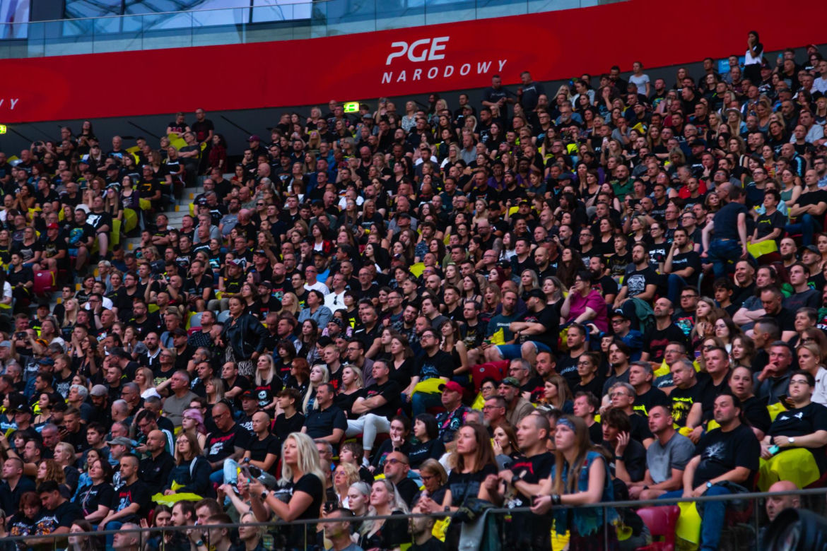 Koncert zespołu Metallica na PGE Narodowym w Warszawie