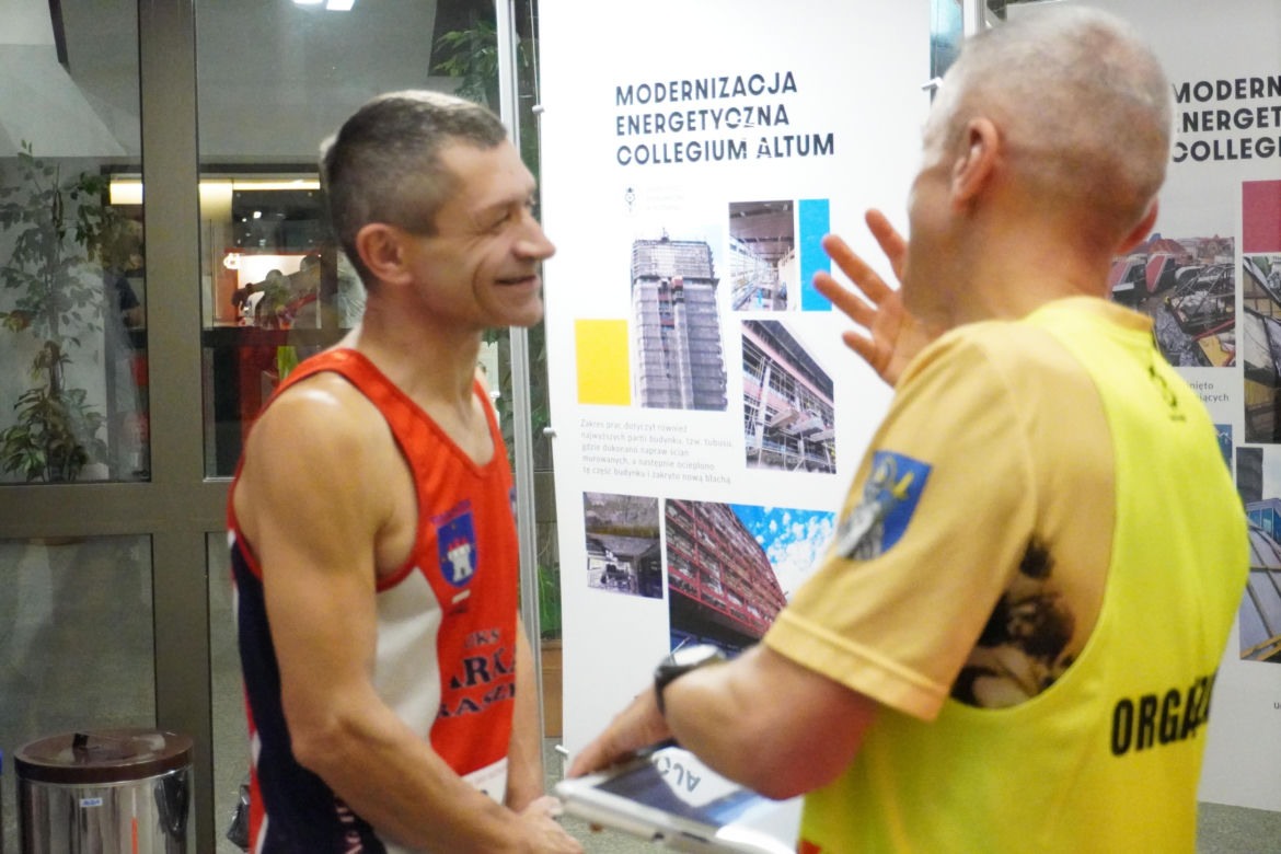 VIII Bieg po schodach Collegium Altum