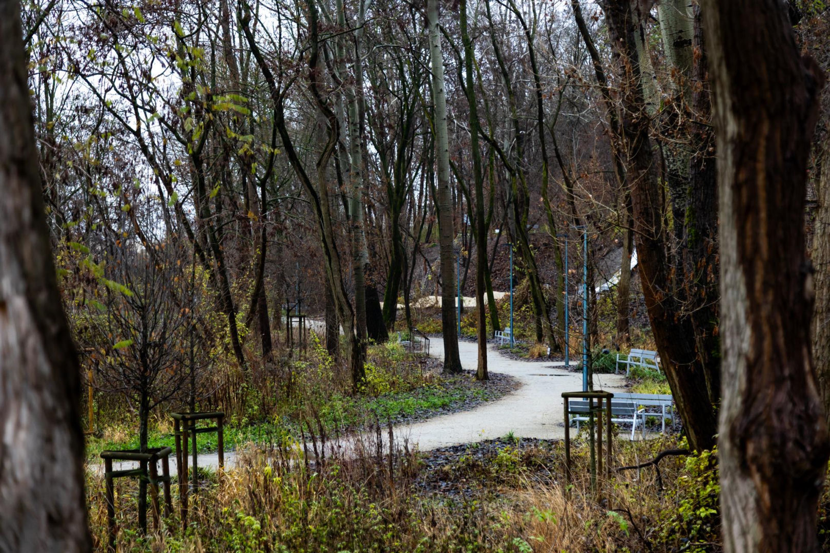 Park Akcji "Burza" w jesiennej odsłonie