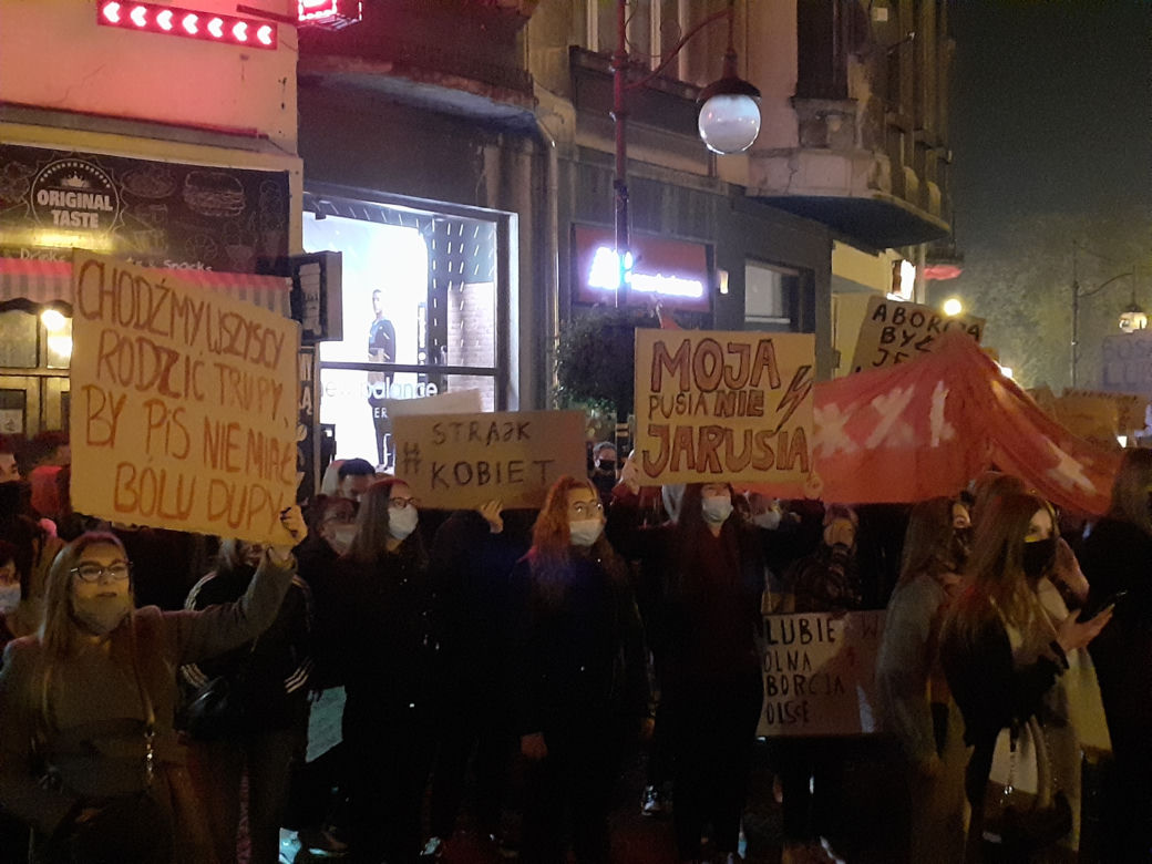 Protest kobiet w Przemyślu - 28 października