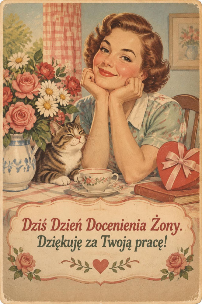 Życzenia na Dzień Docenienia Żony