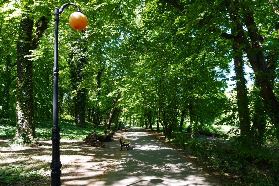 Park Sołacki w maju 2024