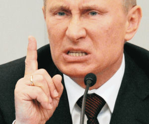 Putin wsypany przez żołnierza kretyna
