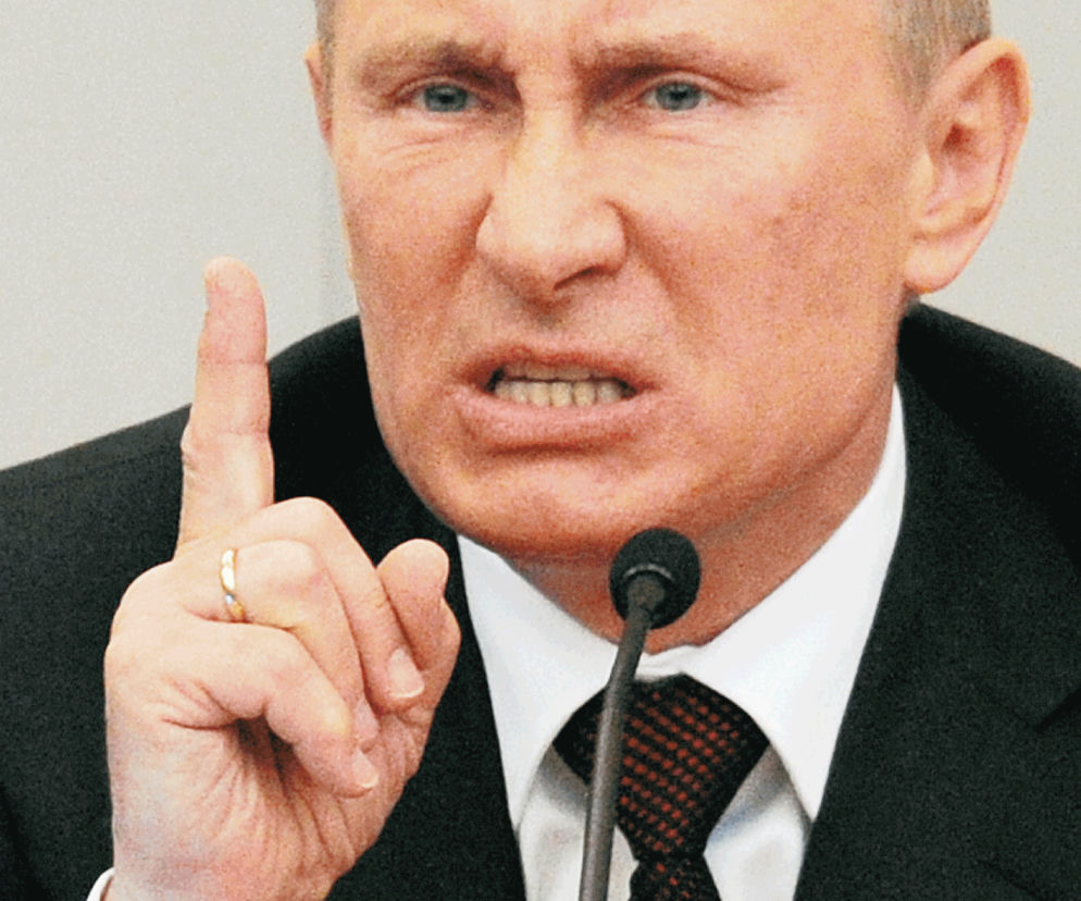 Putin wsypany przez żołnierza kretyna
