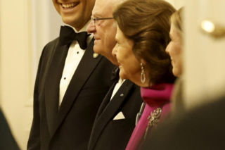 Obiad na cześć szwedzkiej pary królewskiej