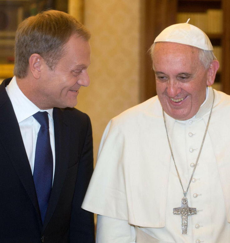 Znani polscy politycy z papieżem Franciszkiem