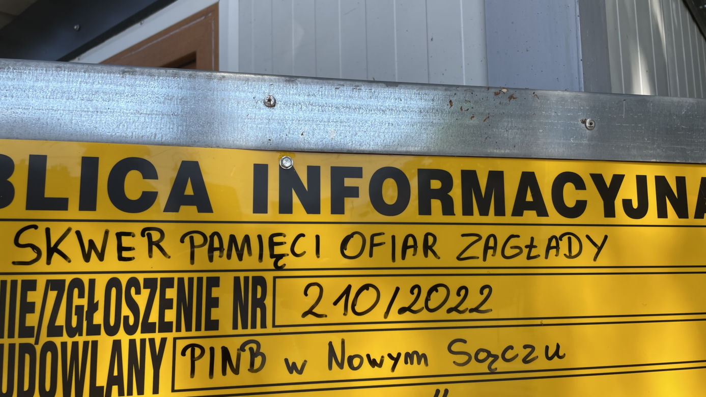Tu powstaje skwer ofiar holokaustu