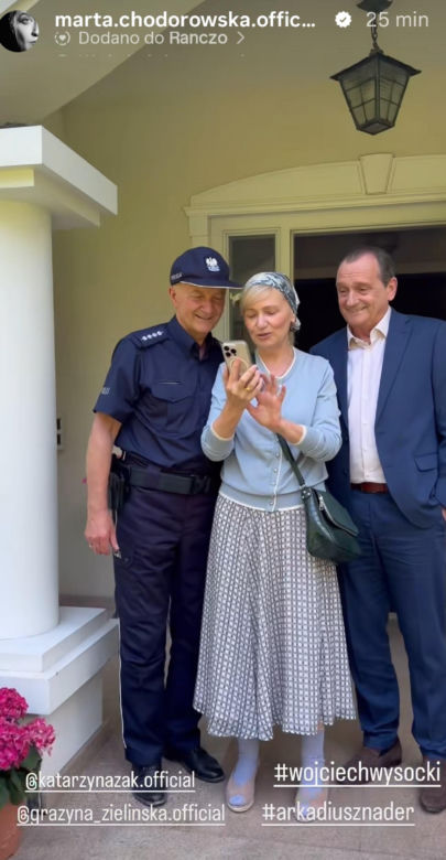 Ranczo nowy sezon 11. Solejukowa (Katarzyna Żak), Stasiek (Arkadiusz Nader), doktor Wezół (Wojciech Wysocki)