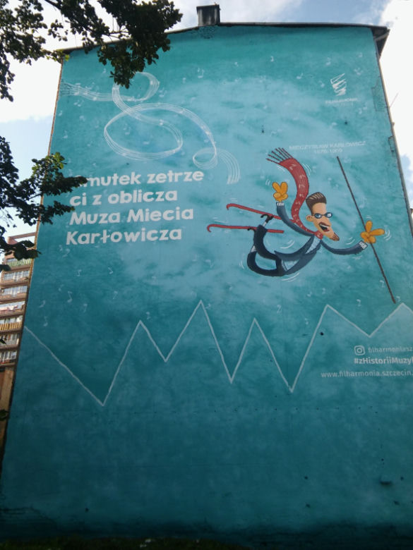 Nowy mural na Niebuszewie